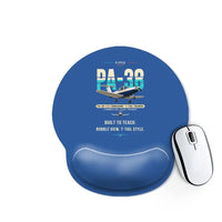 Thumbnail for Piper PA-38-112 Tomahawk - Original - Ergonomic Mouse Pad - Blue