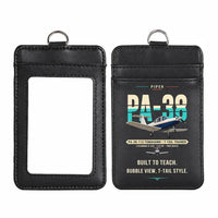 Thumbnail for Piper PA-38-112 Tomahawk - Original - ID Card Holder - Black