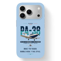 Thumbnail for Piper PA-38-112 Tomahawk - Original - MagSafe iPhone 17 Pro - Light Blue