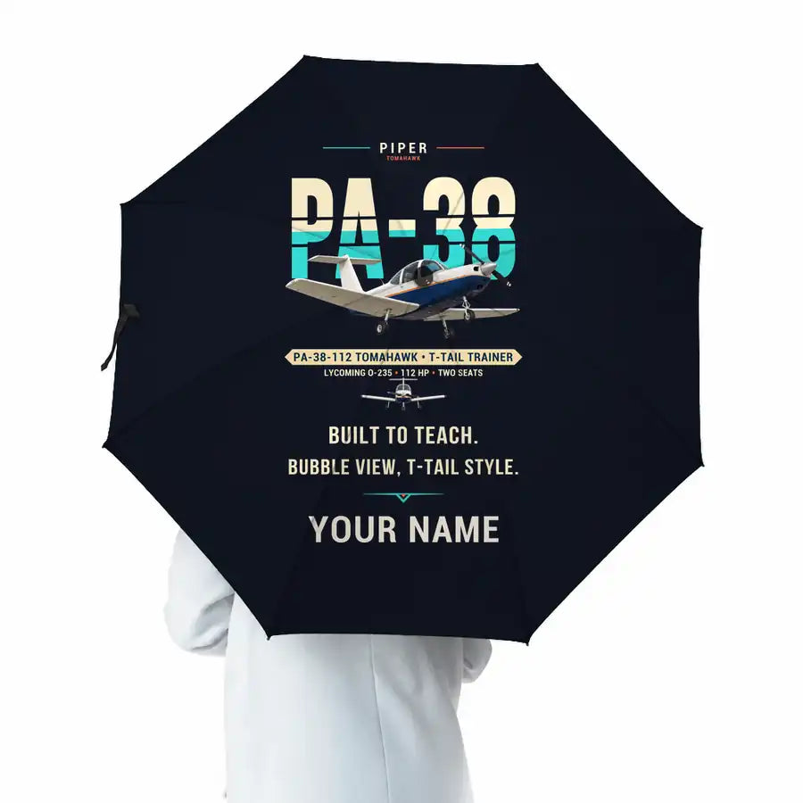 Piper PA-38-112 Tomahawk - Original + Name - Umbrella
