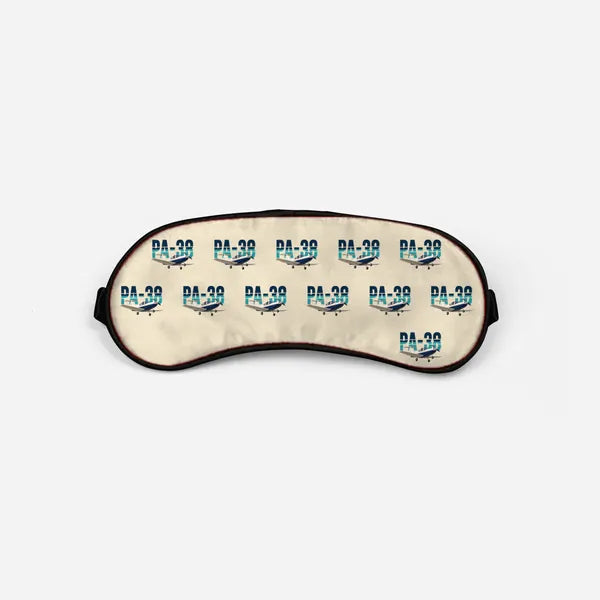 Piper PA-38-112 Tomahawk - Original Pattern - Sleep Mask - Beige
