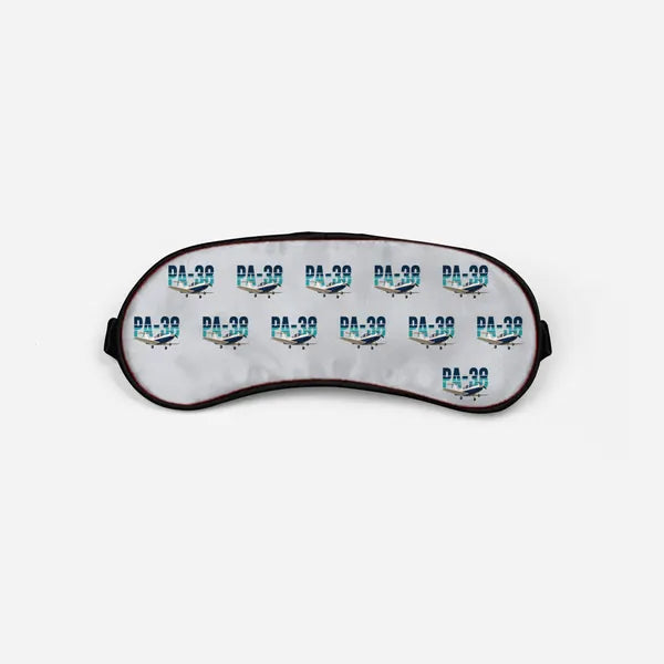 Piper PA-38-112 Tomahawk - Original Pattern - Sleep Mask - Light Gray