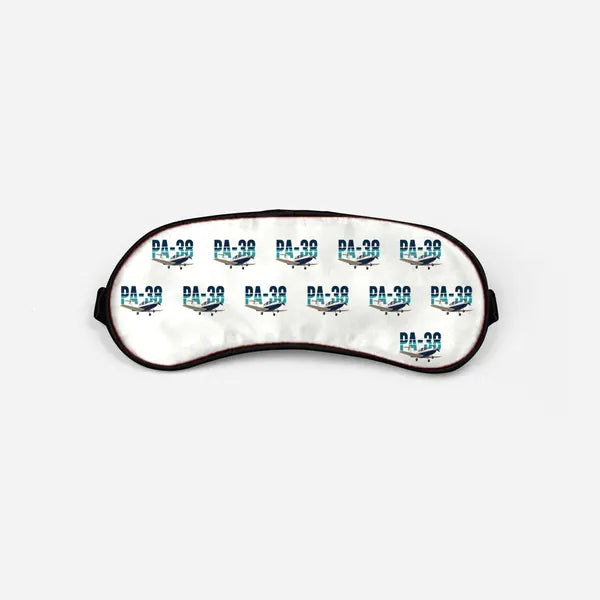Piper PA-38-112 Tomahawk - Original Pattern - Sleep Mask - White