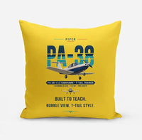 Thumbnail for Piper PA-38-112 Tomahawk - Original - Pillow - Yellow