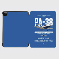 Thumbnail for Piper PA-38-112 Tomahawk - Original - iPad Case - Blue