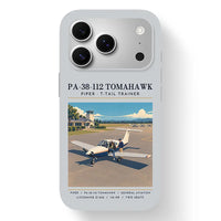 Thumbnail for Piper PA-38-112 Tomahawk - Poster - MagSafe iPhone 17 Pro - Light Gray