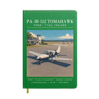 Thumbnail for Piper PA-38-112 Tomahawk - Poster - Notebook - Green