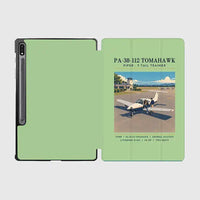 Thumbnail for Piper PA-38-112 Tomahawk - Poster - Samsung Tablet - Light Green