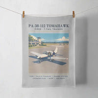 Thumbnail for Piper PA-38-112 Tomahawk - Poster - Towel - Light Gray