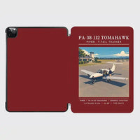 Thumbnail for Piper PA-38-112 Tomahawk - Poster - iPad Case - Dark Red