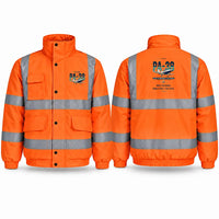Thumbnail for Piper PA-38-112 Tomahawk Reflective Winter Jackets - Original - Orange
