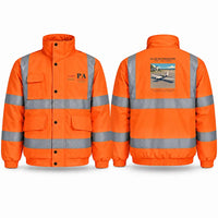 Thumbnail for Piper PA-38-112 Tomahawk Reflective Winter Jackets - Poster - Orange