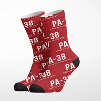 Thumbnail for Piper PA-38-112 Tomahawk - Socks - Red