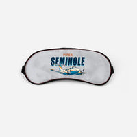 Thumbnail for Piper PA-44-180 Seminole - Cartoon - Sleep Mask - Light Gray