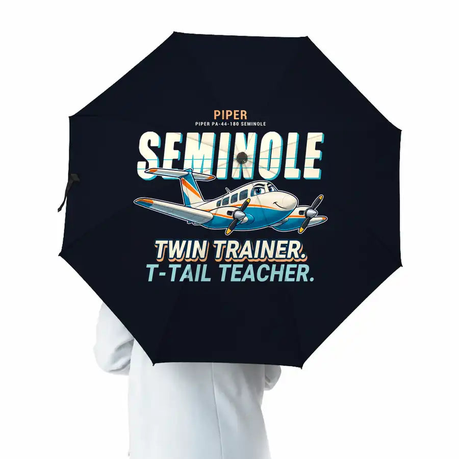 Piper PA-44-180 Seminole - Cartoon - Umbrella