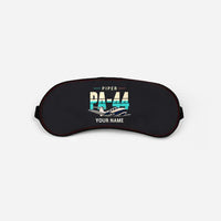 Thumbnail for Piper PA-44-180 Seminole - Original + Name - Sleep Mask - Black