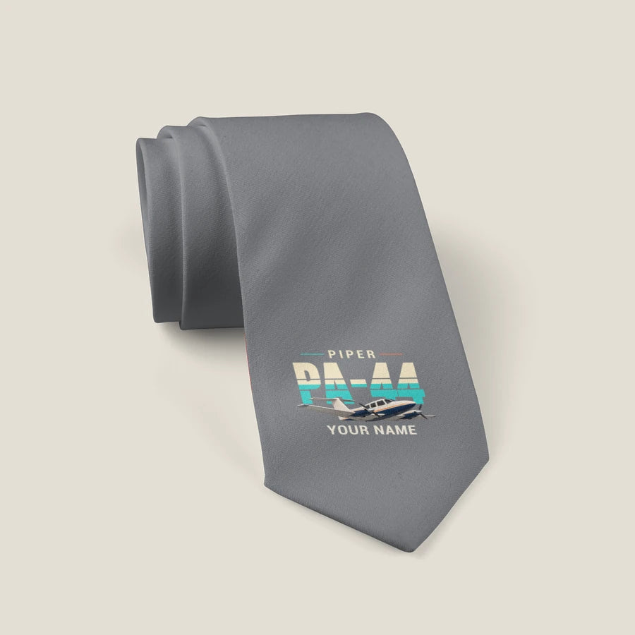 Piper PA-44-180 Seminole - Original + Name - Tie - Gray