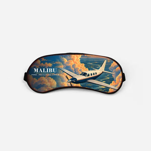 Piper PA-46 Malibu - 3D - Sleep Mask - Full Print