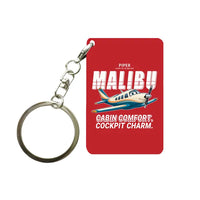 Thumbnail for Piper PA-46 Malibu - Cartoon - Key Chain - Red