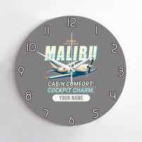 Thumbnail for Piper PA-46 Malibu - Cartoon + Name - No Frame - Gray