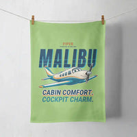 Thumbnail for Piper PA-46 Malibu - Cartoon - Towel - Light Green