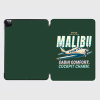 Thumbnail for Piper PA-46 Malibu - Cartoon - iPad Case - Dark Green