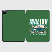 Thumbnail for Piper PA-46 Malibu - Cartoon - iPad Case - Green