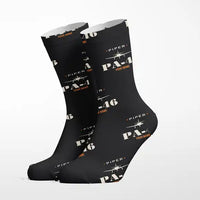 Thumbnail for Piper PA-46 Malibu - Heritage + Name - Socks - Black