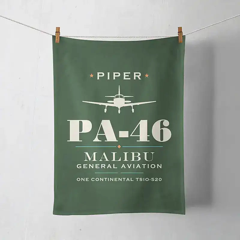 Piper PA-46 Malibu - Heritage - Towel - Dark Green