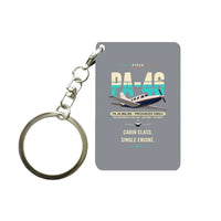 Thumbnail for Piper PA-46 Malibu - Original - Key Chain - Gray