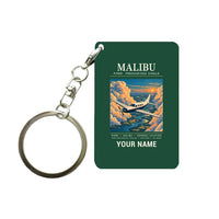 Thumbnail for Piper PA-46 Malibu - Poster + Name - Key Chain - Dark Green
