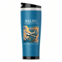 Thumbnail for Piper PA-46 Malibu - Poster - Stainless Steel (No Holder) - Light Blue