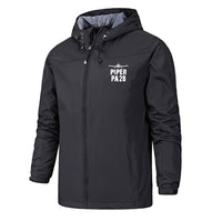 Thumbnail for Piper PA28 & Plane Designed Rain Jackets & Windbreakers