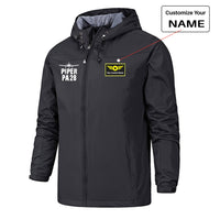 Thumbnail for Piper PA28 & Plane Designed Rain Jackets & Windbreakers