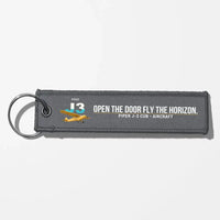Thumbnail for Piper J-3 Cub Aviator Key Chains - Gray
