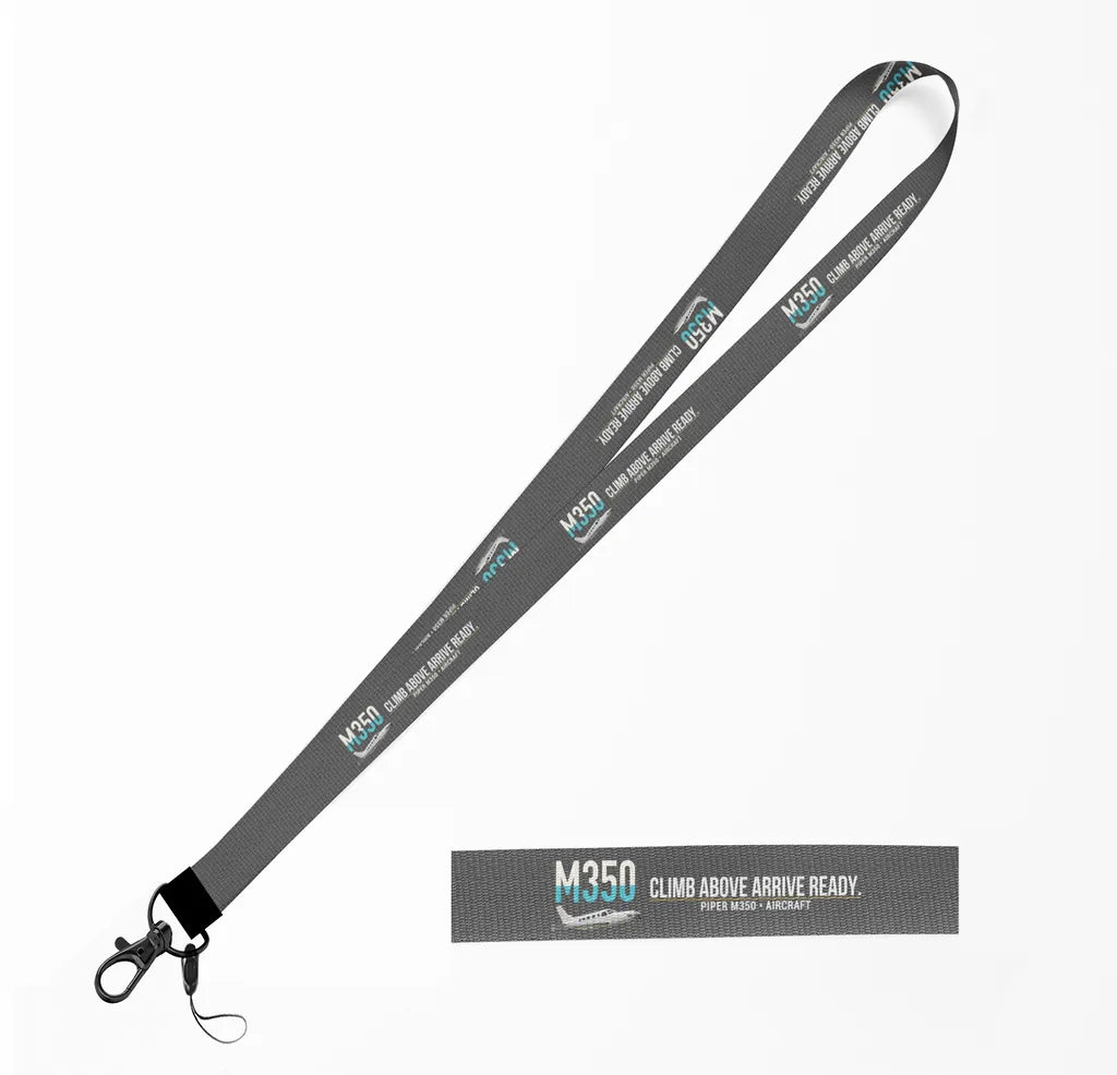 Piper M350 lanyard - gray