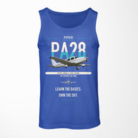 Thumbnail for Piper PA-28-181 Archer LX design on blue tank top