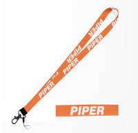 Thumbnail for Piper & Text lanyard - orange