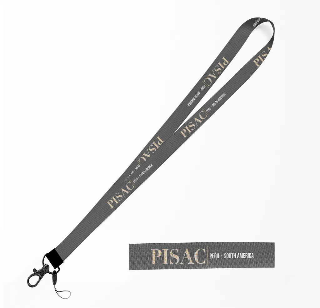 Pisac City Series lanyard - gray