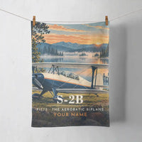 Thumbnail for Pitts S-2B - 3D + Name - Towel - Full Print