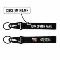 Thumbnail for Pitts S-2B Hawk-Shaped Key Chains - Black - Cartoon - Personalized