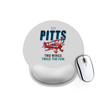 Thumbnail for Pitts S-2B - Cartoon - Ergonomic Mouse Pad - Light Gray