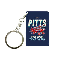 Thumbnail for Pitts S-2B - Cartoon - Key Chain - Navy Blue