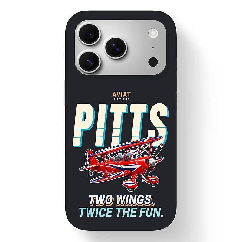 Pitts S-2B - Cartoon - MagSafe iPhone 17 Pro - Black