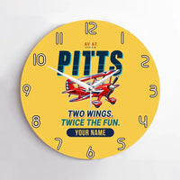 Thumbnail for Pitts S-2B - Cartoon + Name - No Frame - Yellow