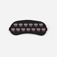 Thumbnail for Pitts S-2B - Cartoon Pattern - Sleep Mask - Black