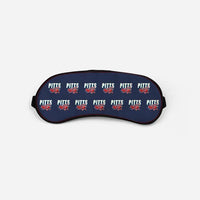 Thumbnail for Pitts S-2B - Cartoon Pattern - Sleep Mask - Navy Blue