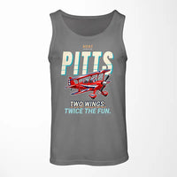 Thumbnail for Pitts S-2B - Cartoon - Tank Top - Gray