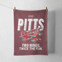 Thumbnail for Pitts S-2B - Cartoon - Towel - Dark Red