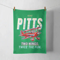 Thumbnail for Pitts S-2B - Cartoon - Towel - Green